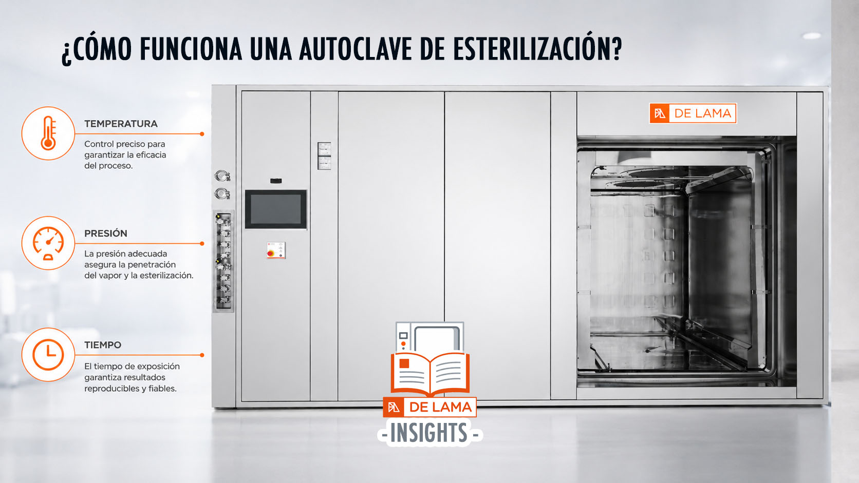 ¿Cómo funciona un autoclave? La esterilización por vapor explicada