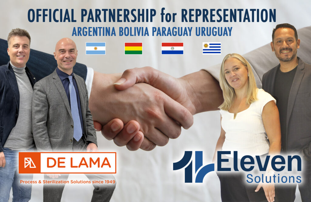 OFFICIAL STATEMENT. New new representation partnership between De Lama and Eleven Solutions for Argentina, Bolivia, Paraguay and Uruguay.