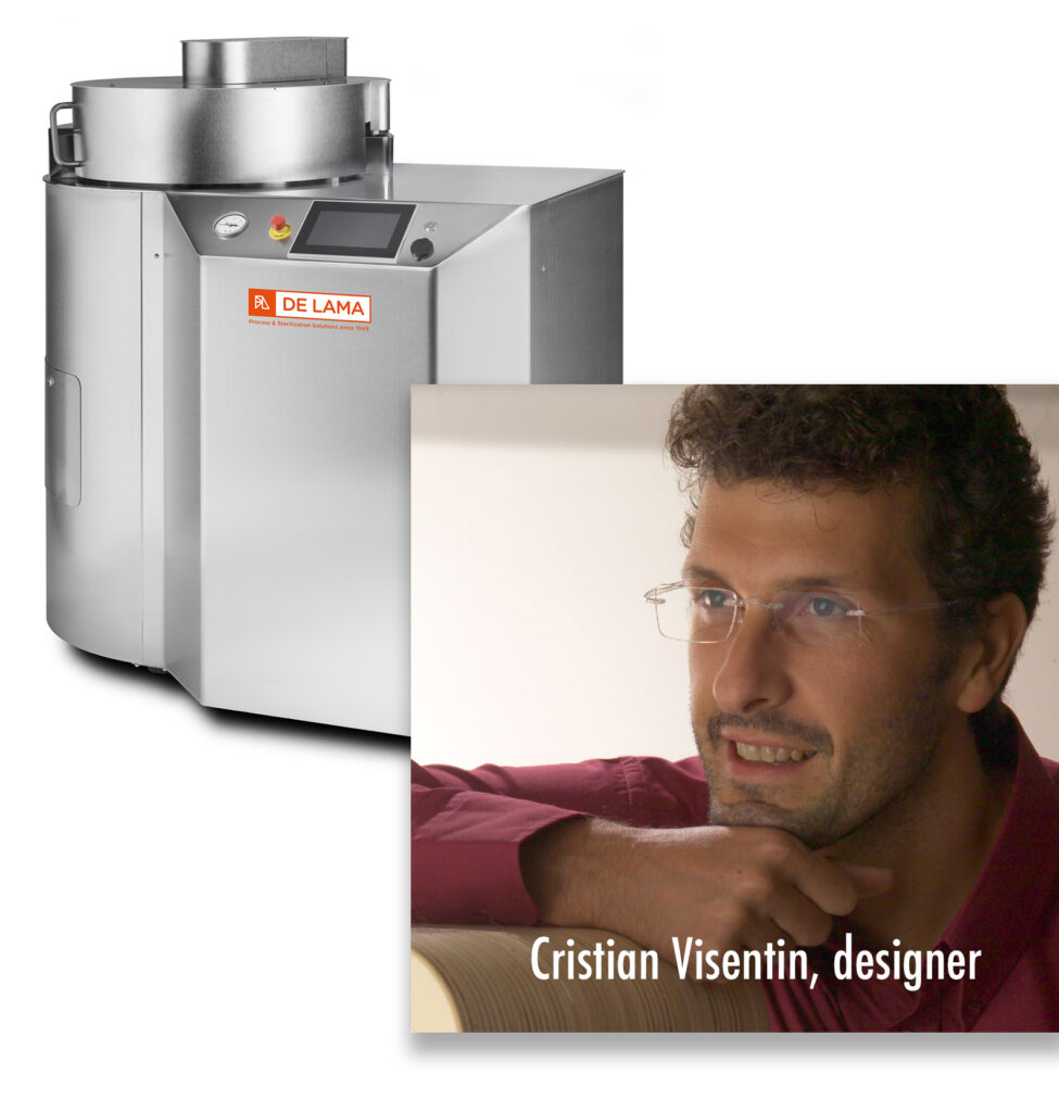 ENTREVISTA CON CRISTIAN VISENTIN, DISEÑADOR DE PRODUCTO QUE DISEÑÓ EL ESTERILIZADOR COMPACTO DLV-CAB PARA DE LAMA