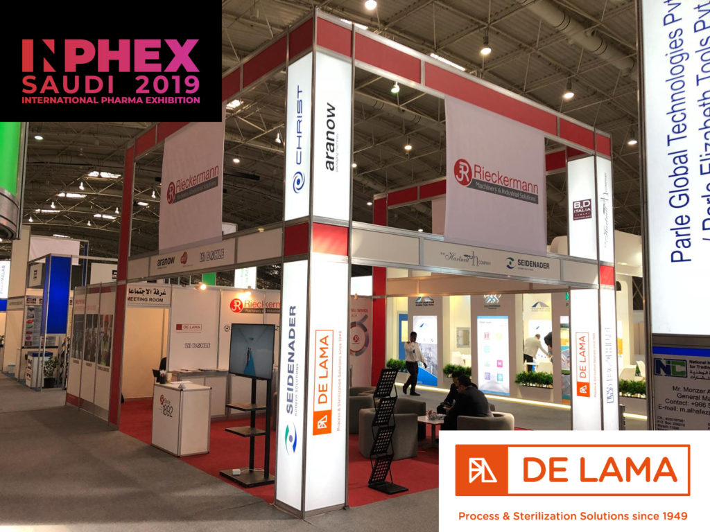 Success for De Lama with Rieckermann at INPHEX 2019 in Riyhad, Saudi Arabia