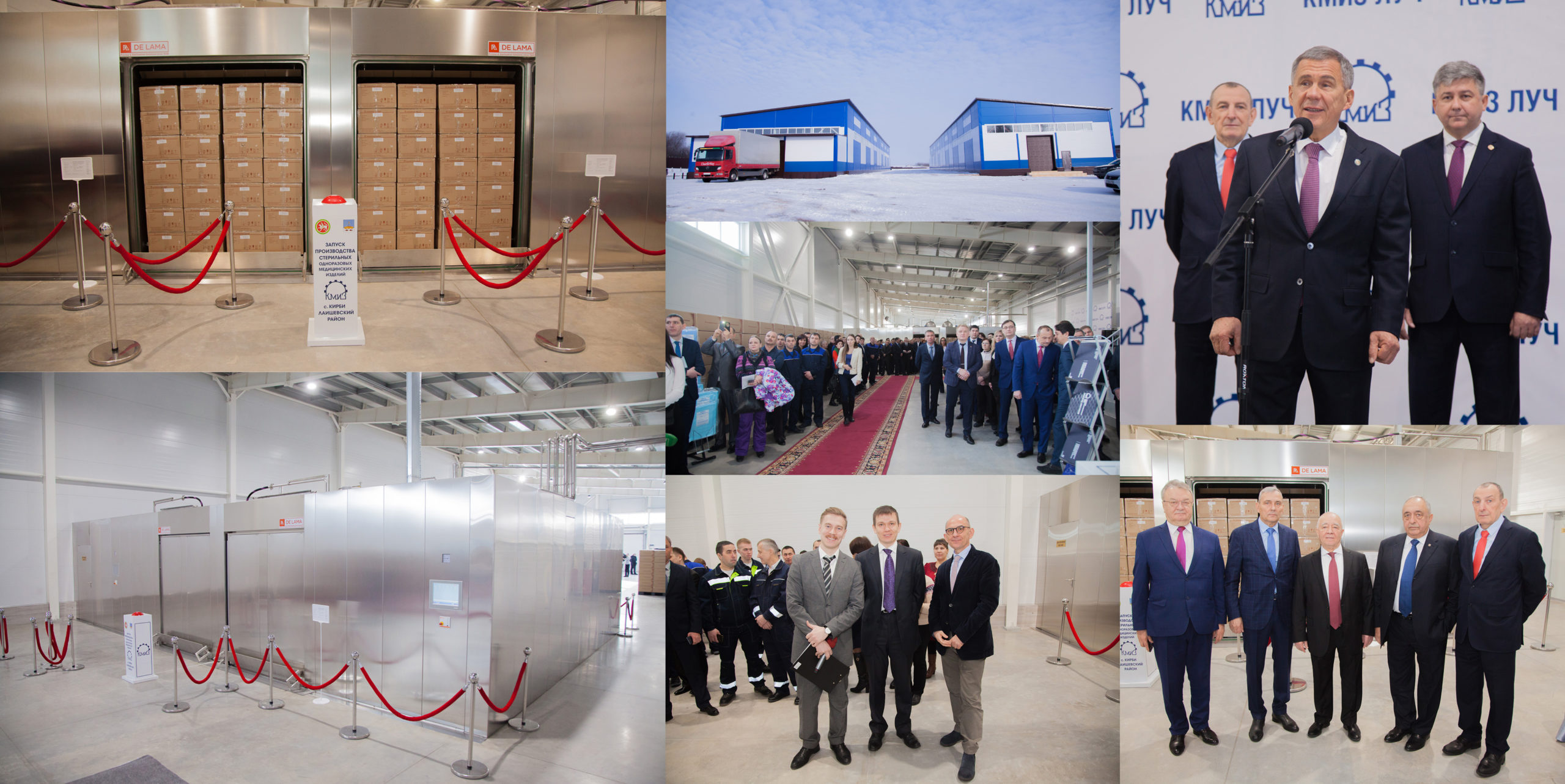 DE LAMA OPENS NEW ETHYLENE OXIDE STERILIZATION PLANTS IN KAZAN, RUSSIA