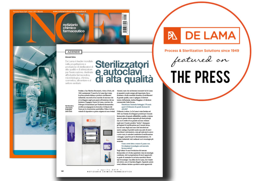 NCF – Interview with De Lama. High quality sterilizers and autoclaves