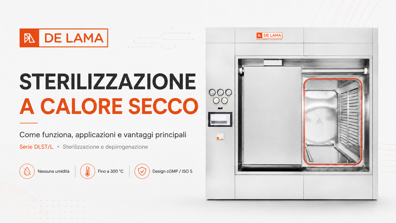 Sterilizzazione a calore secco: cos’è e quando viene utilizzata